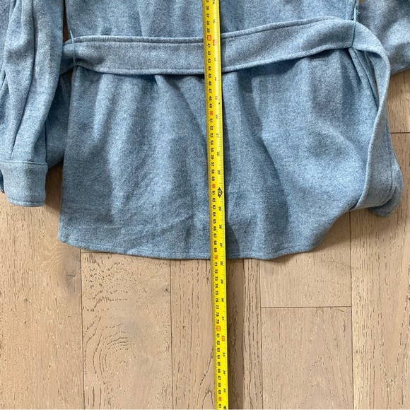 NWT Reitman’s Super Soft Light Blue Shacket - Picture 7 of 9